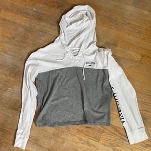 Hollister long sleeve with hoodie